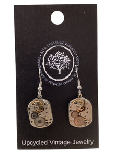 Steampunk Movement Earrings