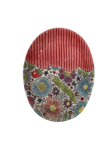 Large Flower Dish