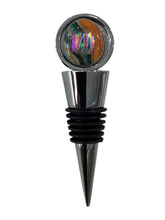 Wine Bottle Topper - Southwestern Stripes & White