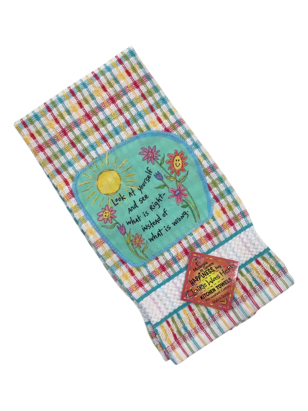 #47 Tea Towel - Look at Yourself