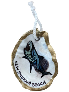 Shark Oyster Ornament