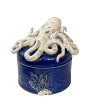 Pearl Octopus on Dish with Lid
