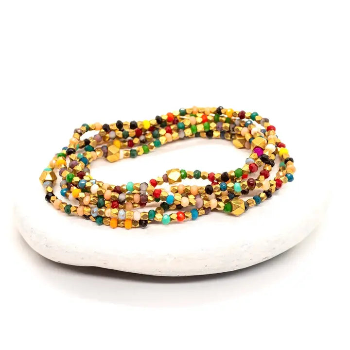 Rainbow Wrap Bracelet