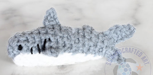 Hand Knitted Shark - 3