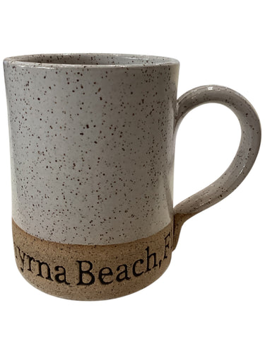 New Smyrna Beach Mug - Vanilla White