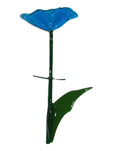 Single Stem Suncatcher - Blue