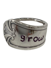 Silverware Stamped Rings