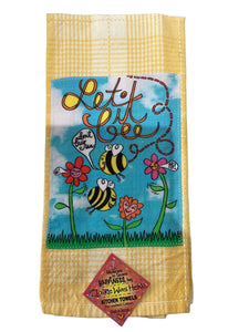 #216 Tea Towel - Let it Bee