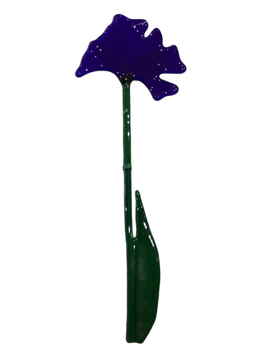 Single Stem Suncatcher - Blue