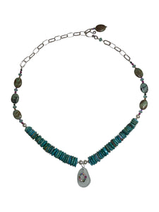 "Tahiti" Turquoise Necklace