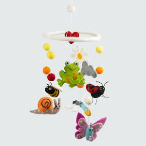 Children Mobile - Spring Garden Friends