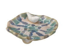 Bird Trinket Dish with Legs - Multicolored with 1 White Bird