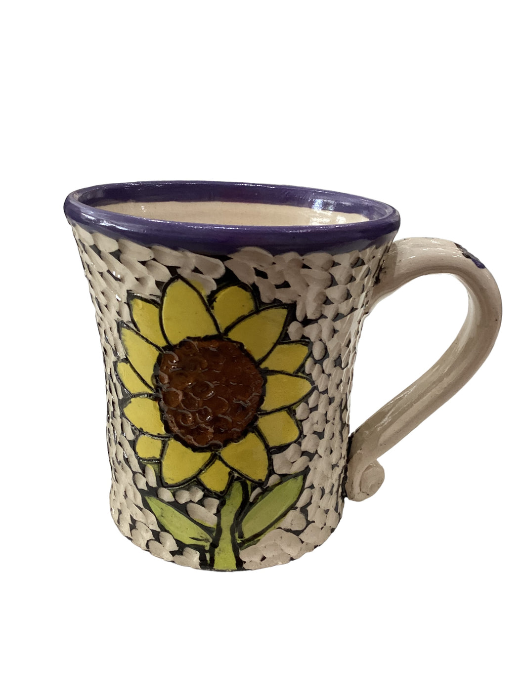 Purple Sunflower Mug