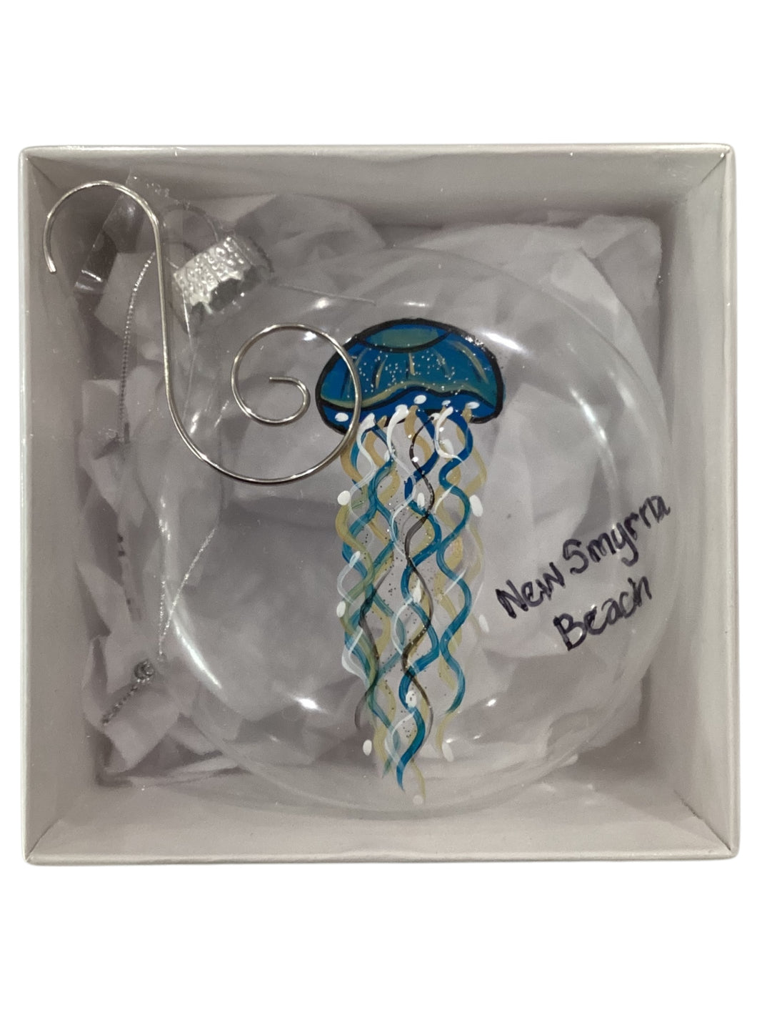 Glass Ornament - Jellyfish