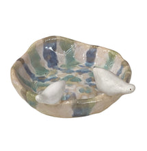 Bird Trinket Dish - Multicolored with 2 Birds