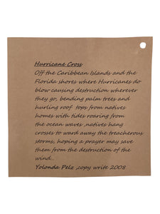Hurricane Cross with Palm Tree