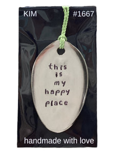 Spoon Bowl Stamped Bookmarks