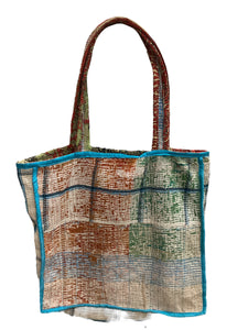 Kantha Pocket Tote Bag