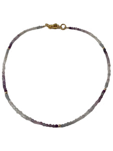 Stone Choker - Violet