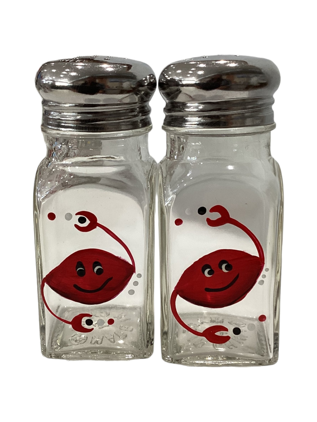 Salt & Pepper Shakers Set - Red Crab