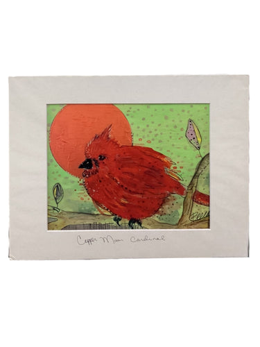 Copper Moon Cardinal - Print - 11