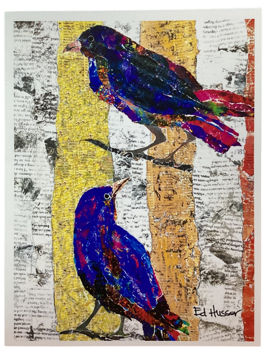 Ebony Raven - Notecard