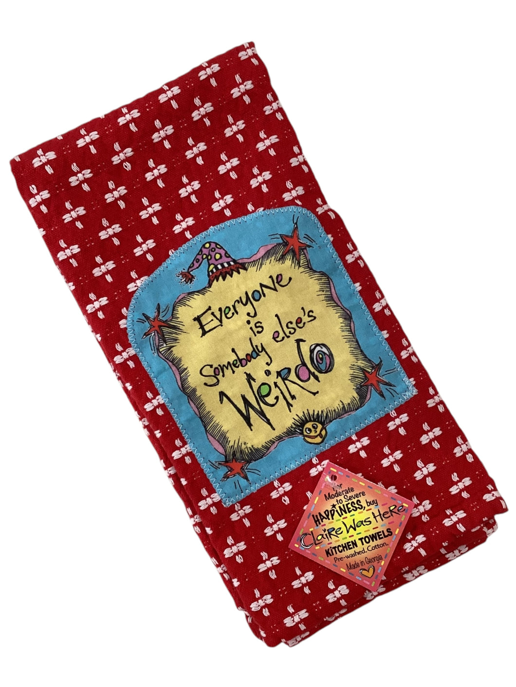 #67 Tea Towel - Weirdo