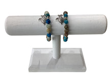 Beaded Bracelet - Sea Turtle Charm (Large)