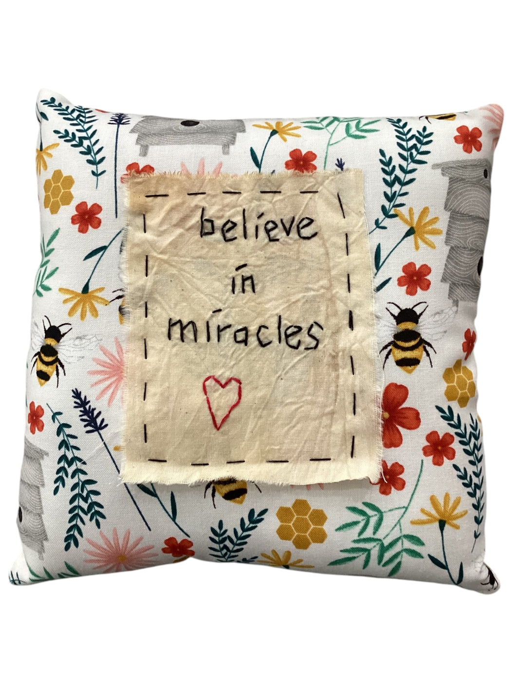 Believe in Miracles Pillow