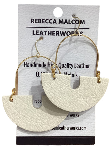 UU Earrings - Cream
