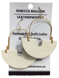 UU Earrings - Cream