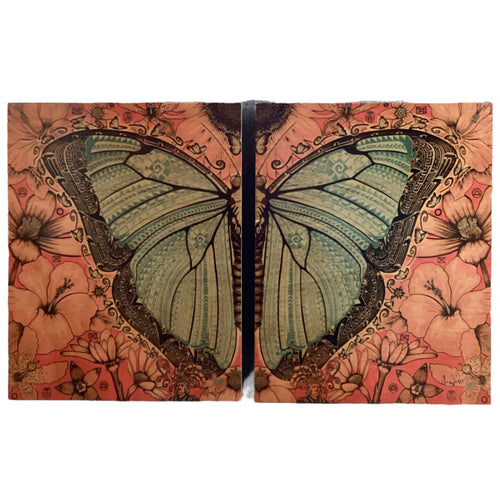 Blue Morpho - Pink (Set of Two)