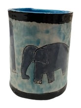 Animal Mug - Elephant/Blue