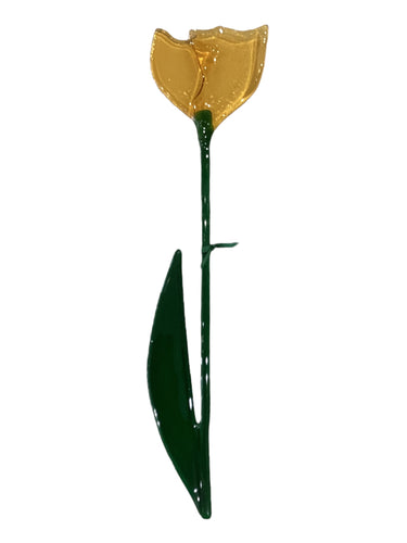 Single Stem Suncatcher - Yellow