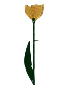 Single Stem Suncatcher - Yellow