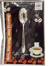 "Hot, Strong and Steamy" Coffee Spoon