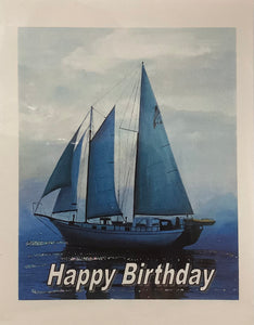Notecard - Out of the Mist - Birthday