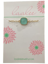 Dainty Mint Blue Bracelet