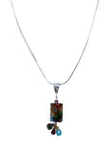 Tropical Millefiori Pendant