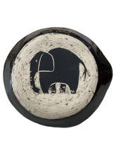 Elephant Dish - Black/White