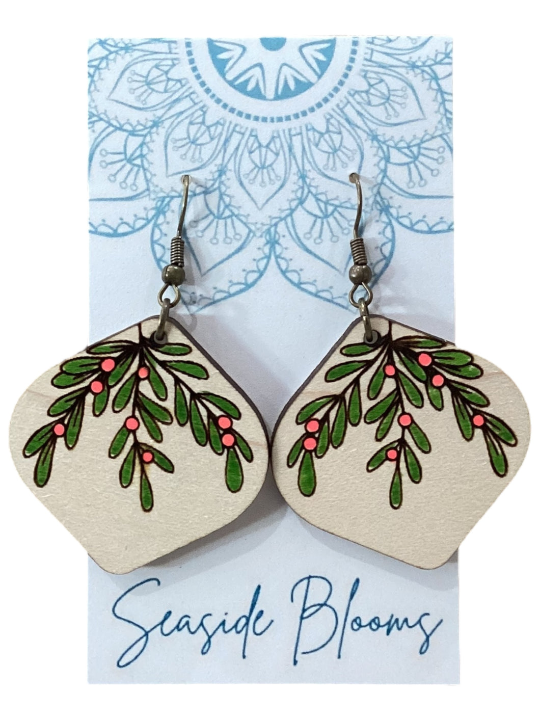 Mistletoe Earrings