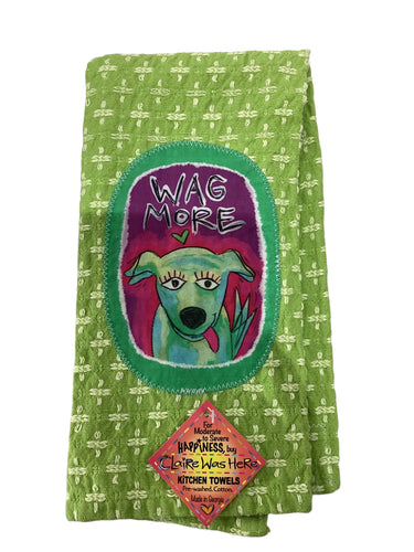 #41 Tea Towel - Wag More