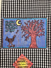 #230 Tea Towel - Blackbird