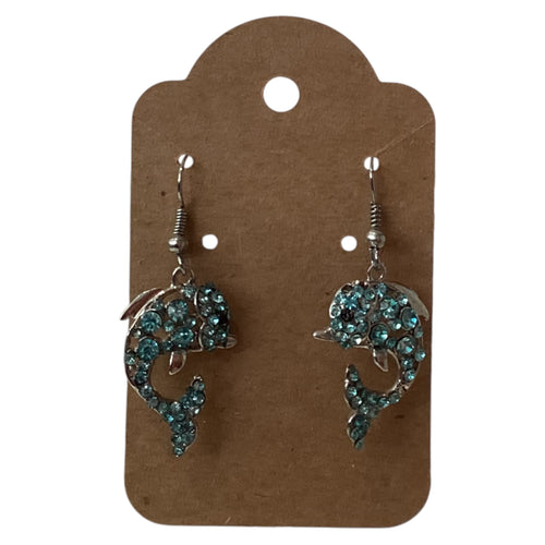 Vintage Earrings - Dolphin