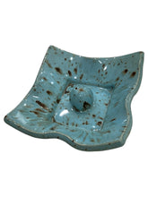 Incense Burner - Blue & Brown