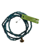 Set of 4 - Crystal bracelets w/charm