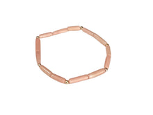 Stone Tube Bracelets - 18k Gold