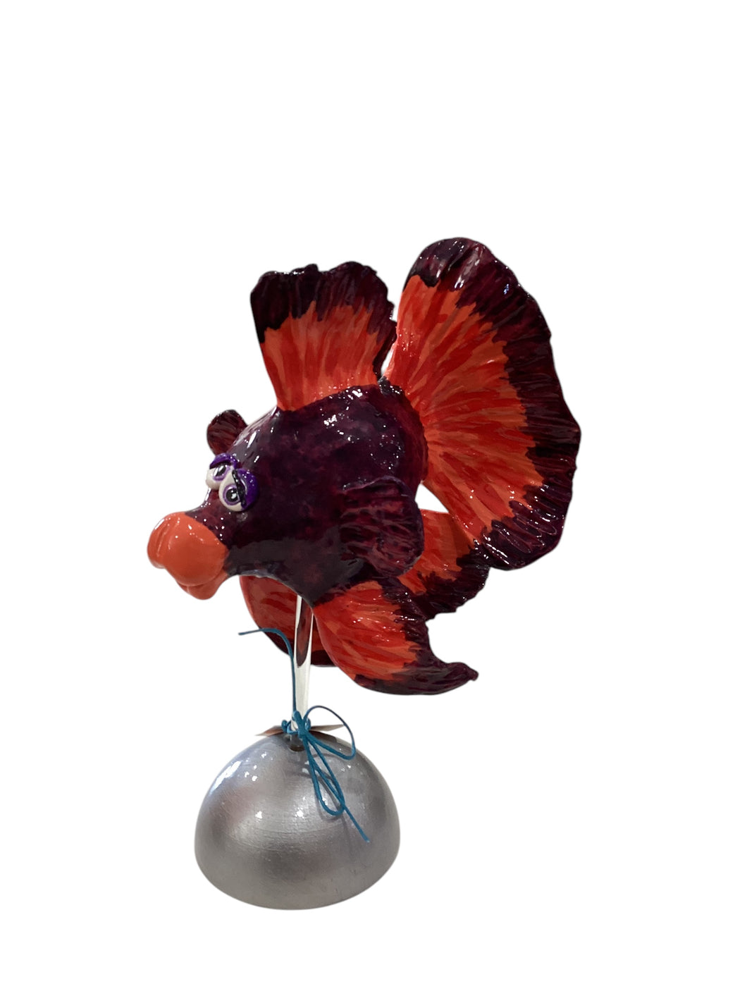 Betta Fish on Stand w/ Lucite Rod