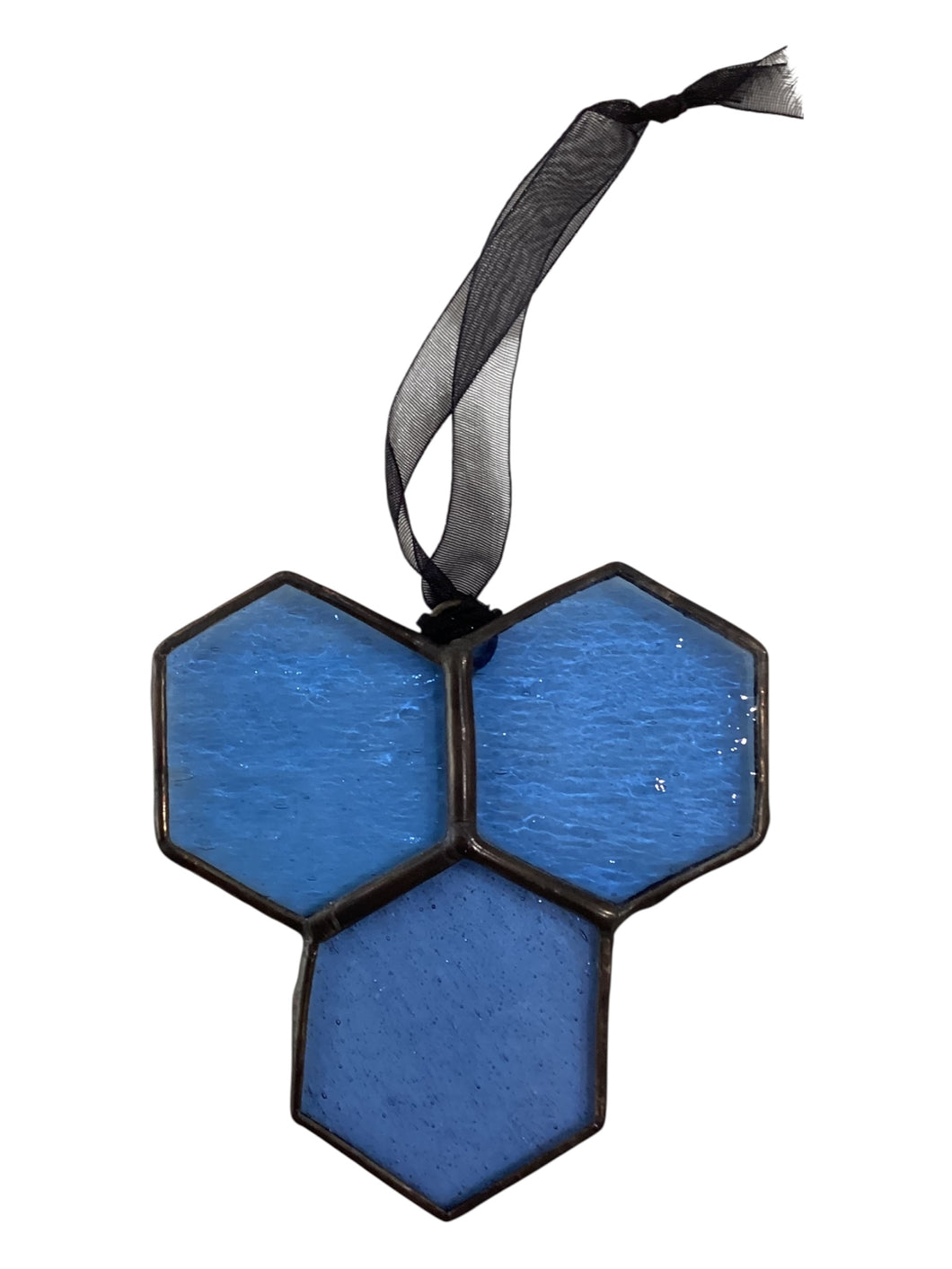 3PC Honeycomb Ornament - Blue
