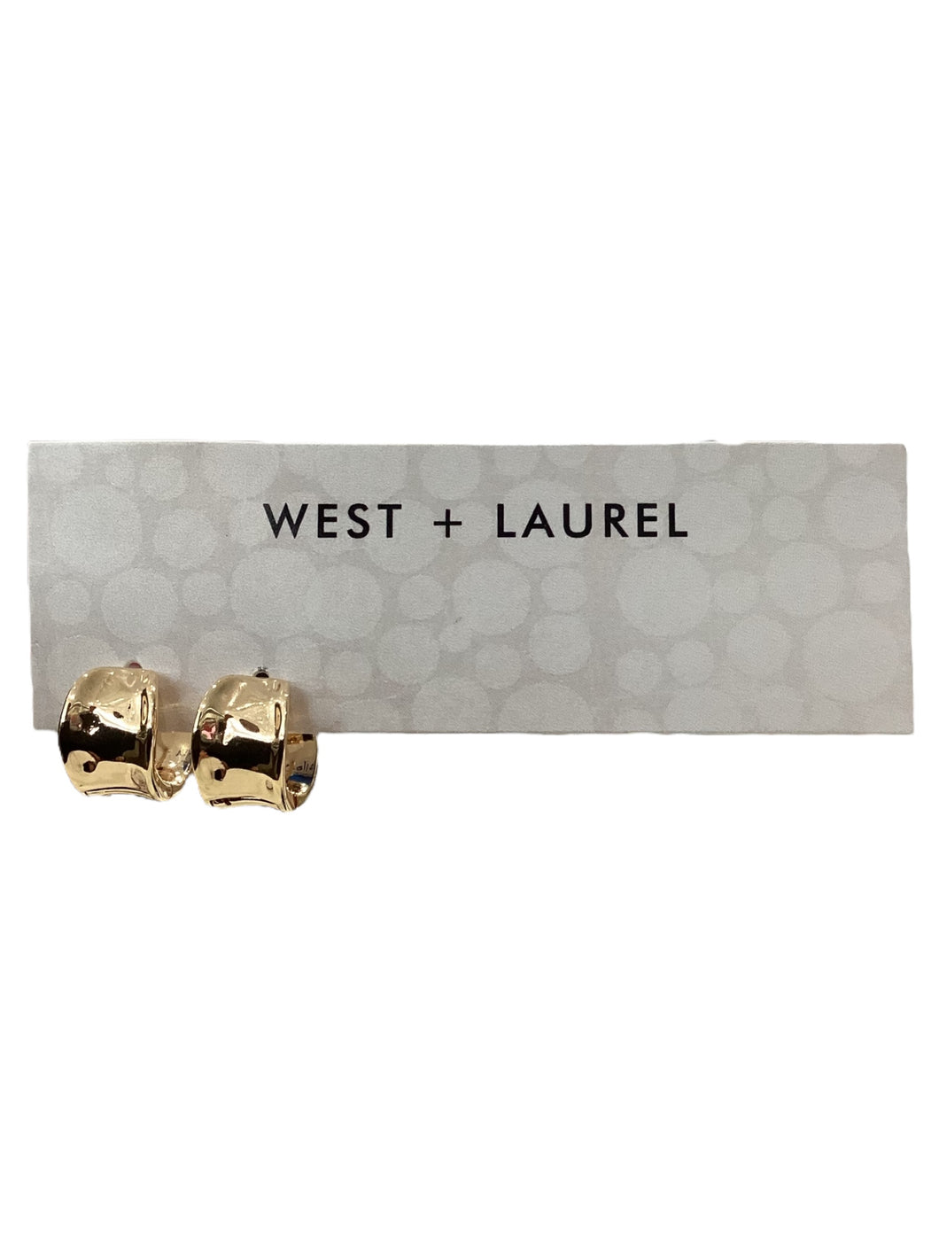 Fancy Studs Earrings - Gold Huggie